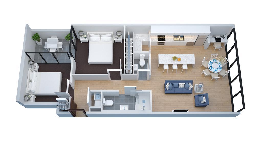 The Hamptons Apartments - Port Мелбърн Екстериор снимка